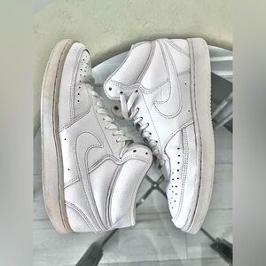 Nike Woman’s White High-Top Sneakers